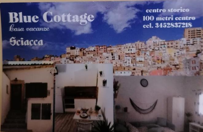 Blue Cottage Monolocale Centro Sciacca Ngoại thất bức ảnh